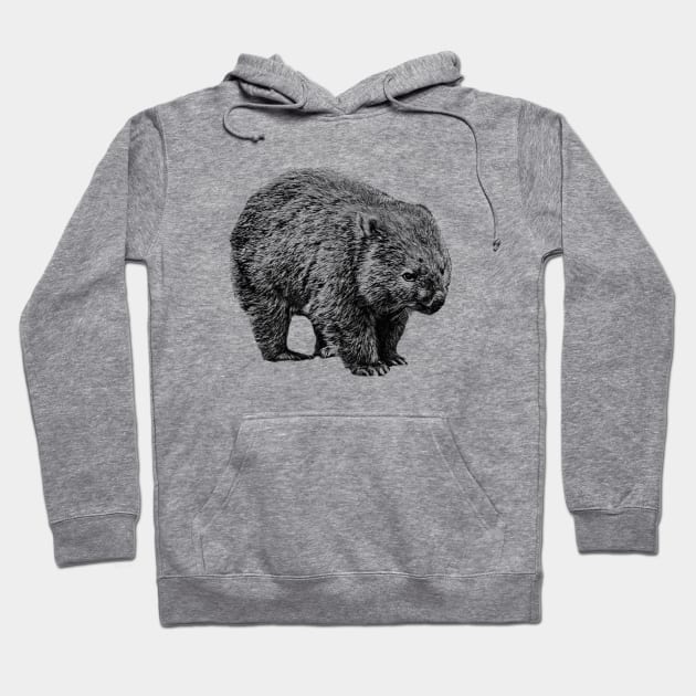 Wombat Hoodie by Guardi